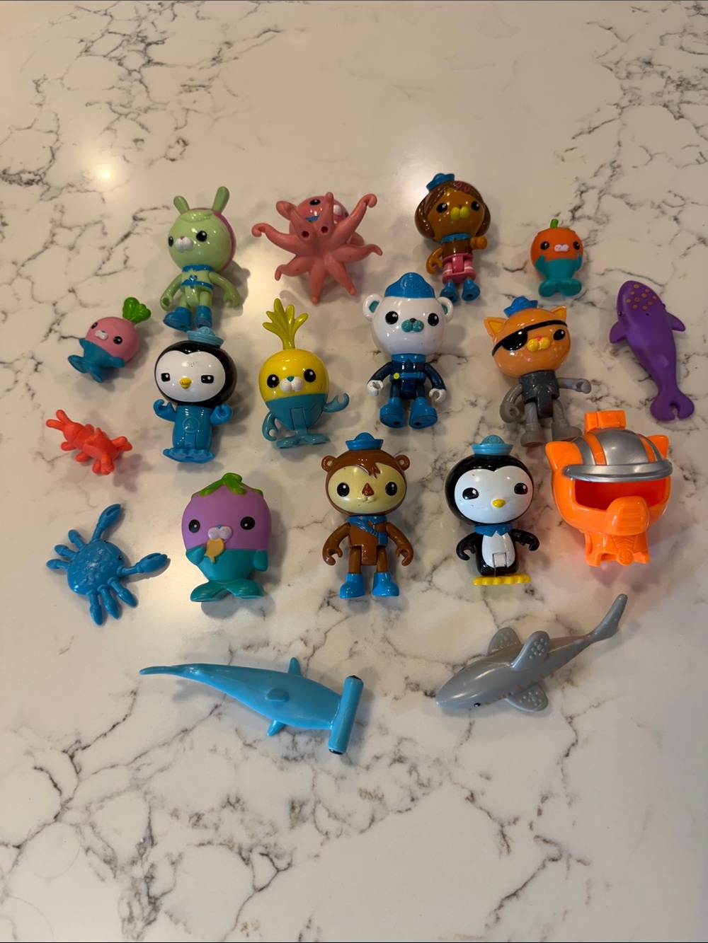 Fisher-Price Octonauts Action Figures and Sea Creatures Lot